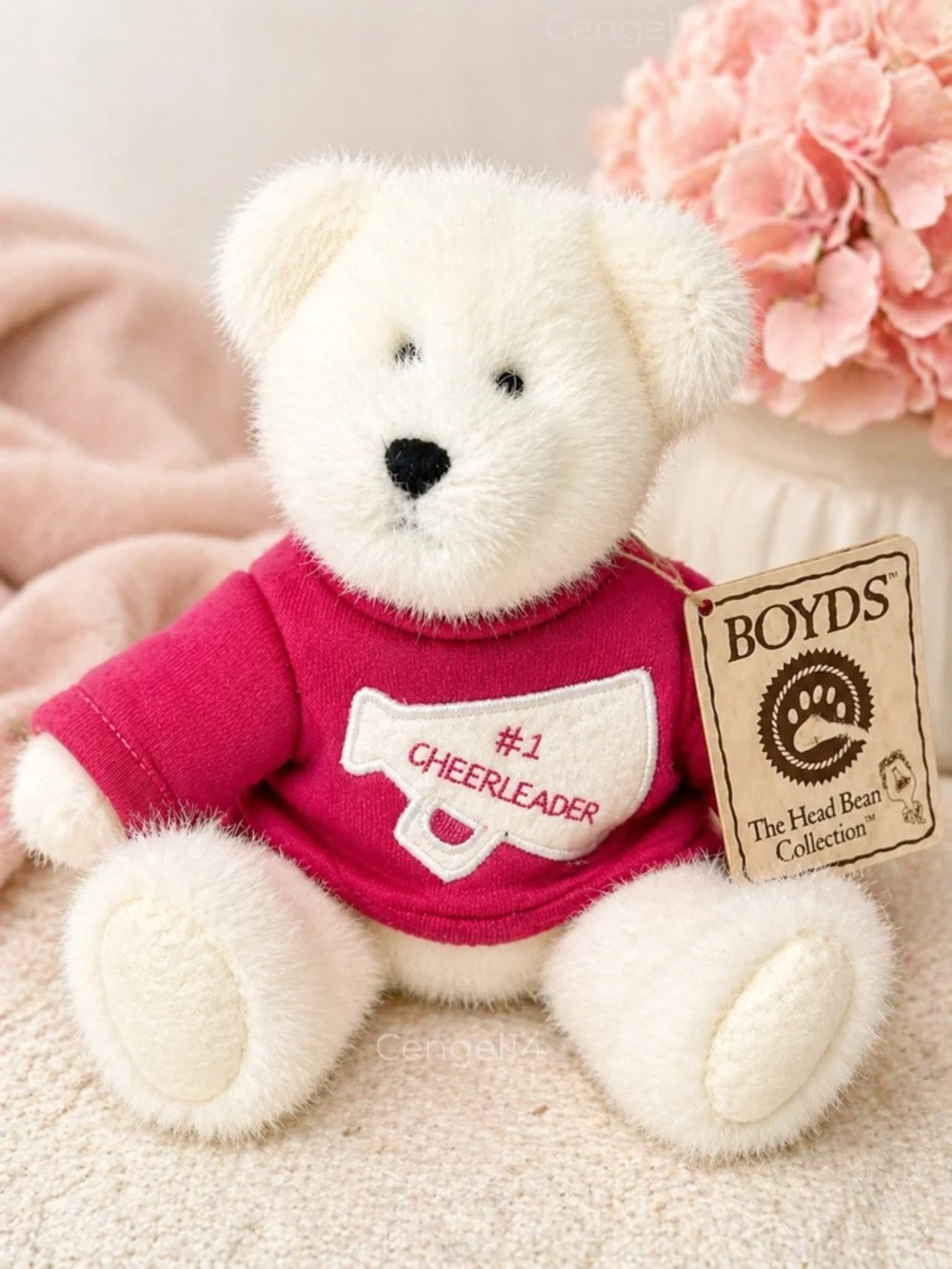 Vintage Boyds Bears Kristie Cheersley #1 Cheerleader Bear NWT Retired